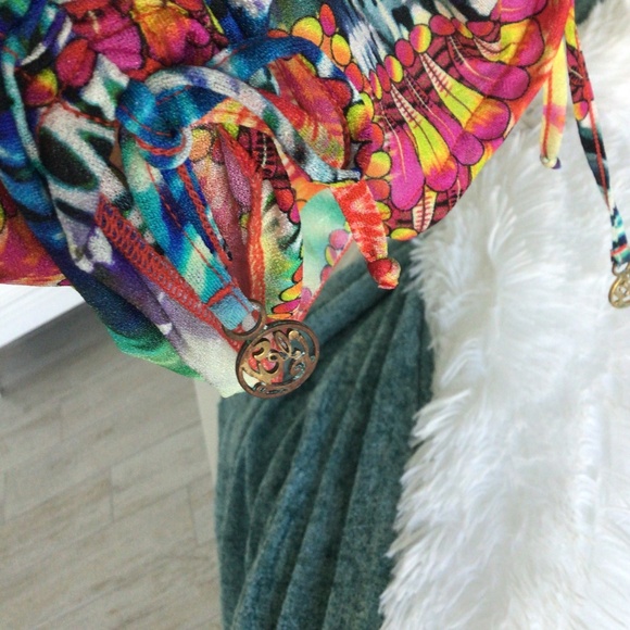 Luli Fama mini dress beach coverup - Picture 4 of 12